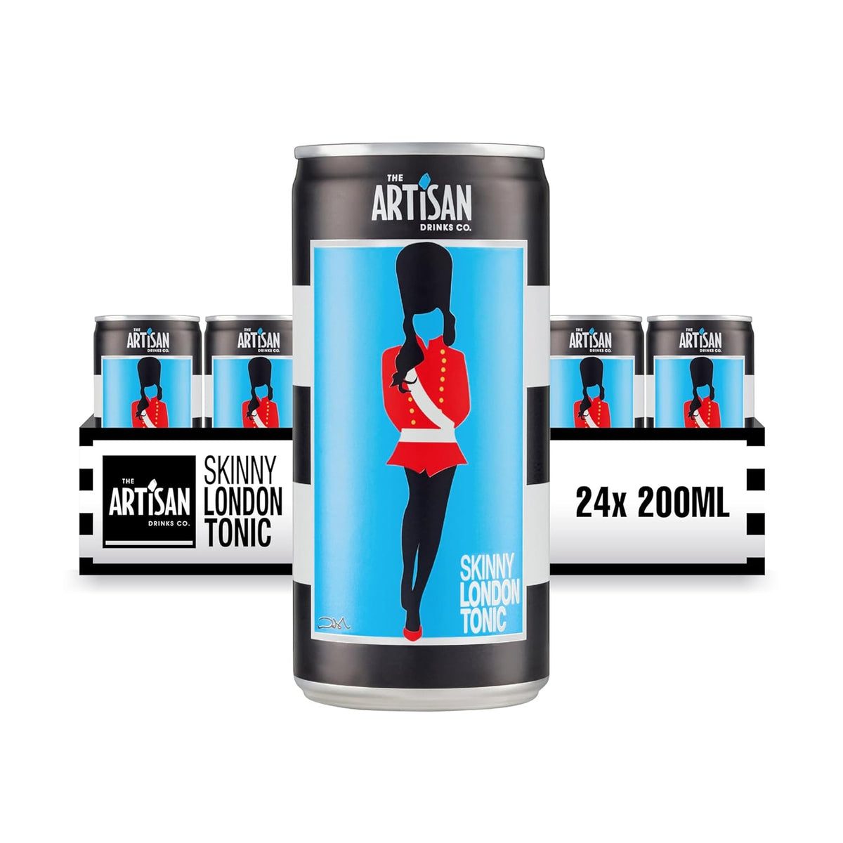 Skinny London Tonic 200ml  (24cans of 200ml )
